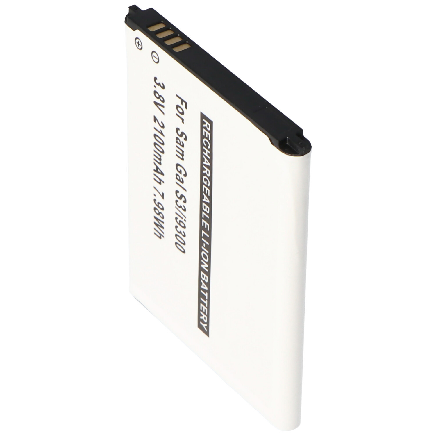 Akku kompatibel zu Samsung Galaxy S III i9300 Li-Ion mit integrierter NFC-Antenne