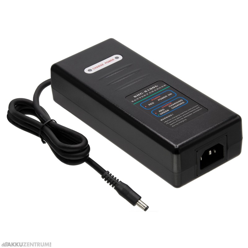 E-Bike Ladegerät Ladegerät für Li-Ionen Akkus 48V / 2A - DC-Stecker