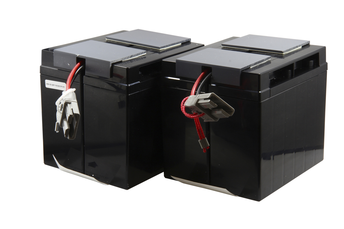 Ersatzakku passend für APC Batterie RBC55 Bleiakku