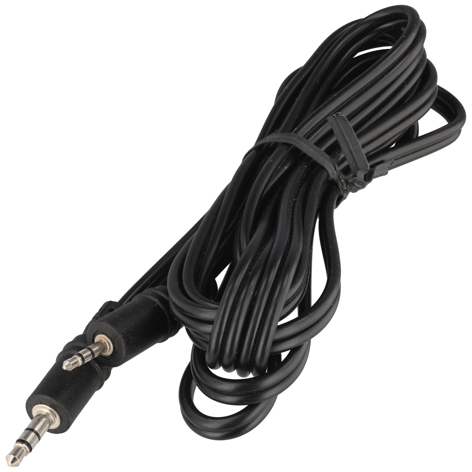 Audio Adapterkabel AUX, 3,5 mm zu 2,5 mm Stereo - Klinke 3,5 mm Stecker (3-Pin, stereo) > Klinke 2,5 mm Stecker (3-Pin, stereo)