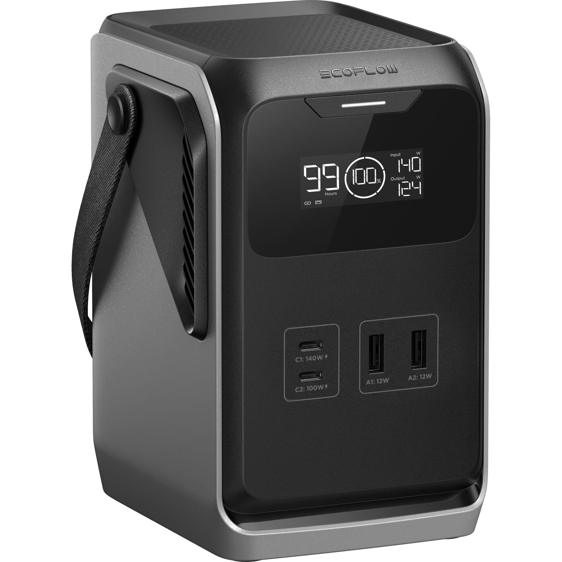 EcoFlow TRAIL 200 DC Powerstation, 192 Wh, 220 W, LiFePO4, USB-C/USB-A