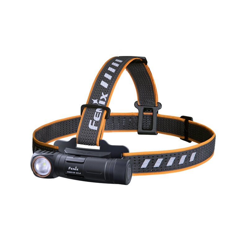 Fenix HM61R V2.0 LED Stirnlampe mit bis zu 1.600 Lumen Leuchtkraft, Dual Light Source, 3in1 Nutzung, inklusive ARB-L18-3400 Li-Ion Akku