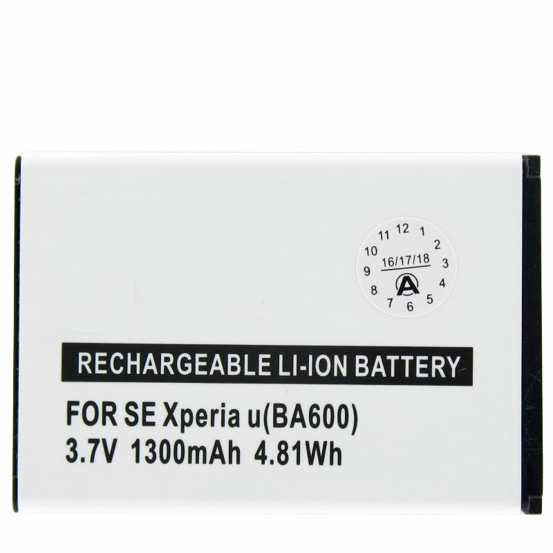 AccuCell Akku passend für Sony Ericsson ST25i, Xperia U, BA600