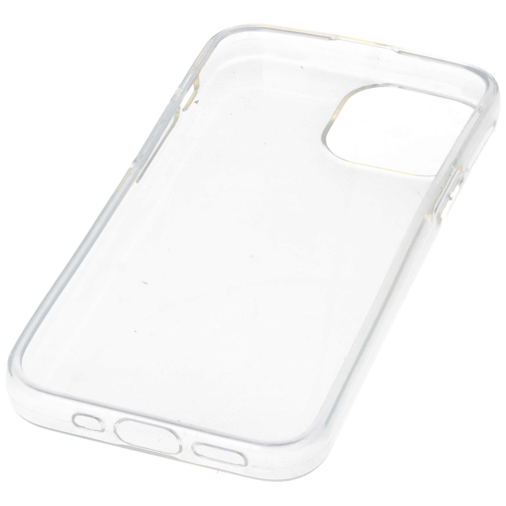 Hülle passend für Apple iPhone 13 mini- transparente Schutzhülle, Anti-Gelb Luftkissen Fallschutz Silikon Handyhülle robustes TPU Case