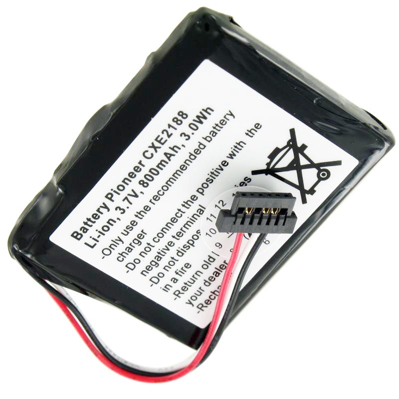 Akku passend für Pioneer CXE2188 , AVIC-F320BT, Akku 338937010176