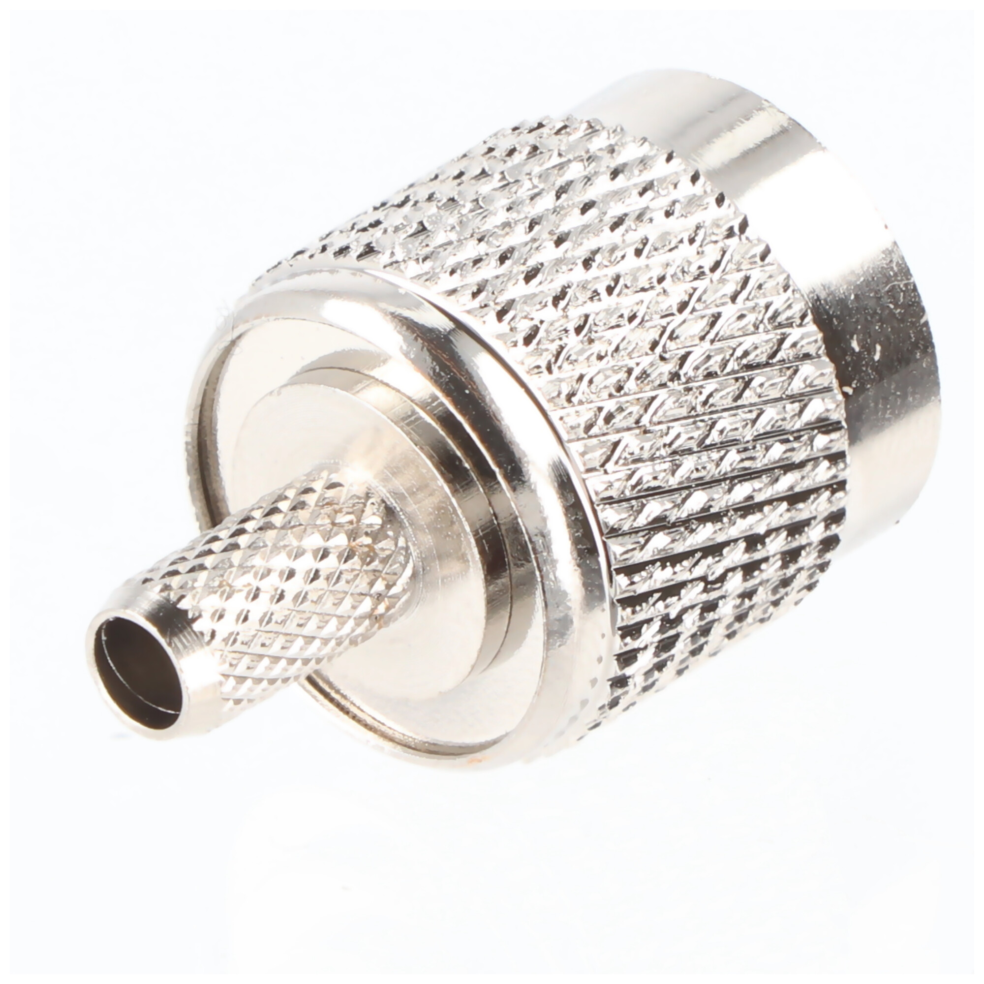 Goobay TNC-Crimpstecker - mit vergoldetem Kontakt, für RG-58-Kabel