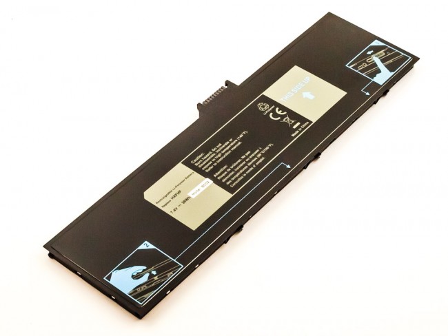 Akku passend für Dell Venue 11 Pro 7130, Li-Polymer, 7,4V, 4850mAh, 35,9Wh