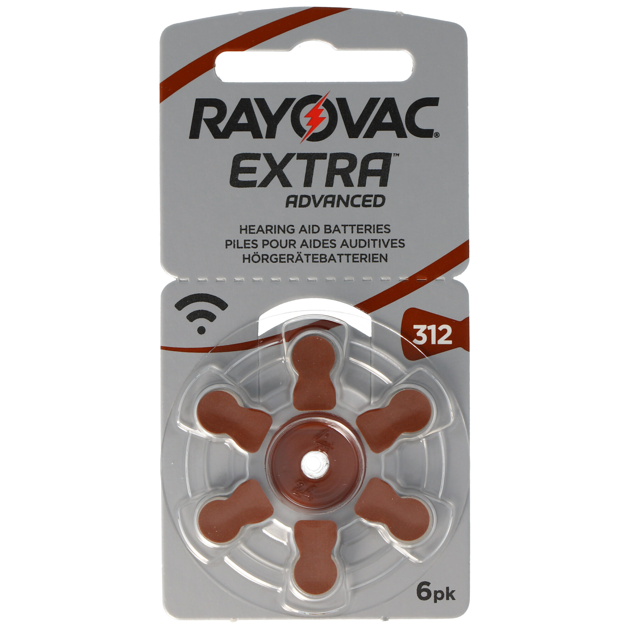 Rayovac Hörgerätebatterie Varta HA312, PR41, 4607, Acoustic Special max. 180mAh, 5000252003205, passend für Kind ZL3