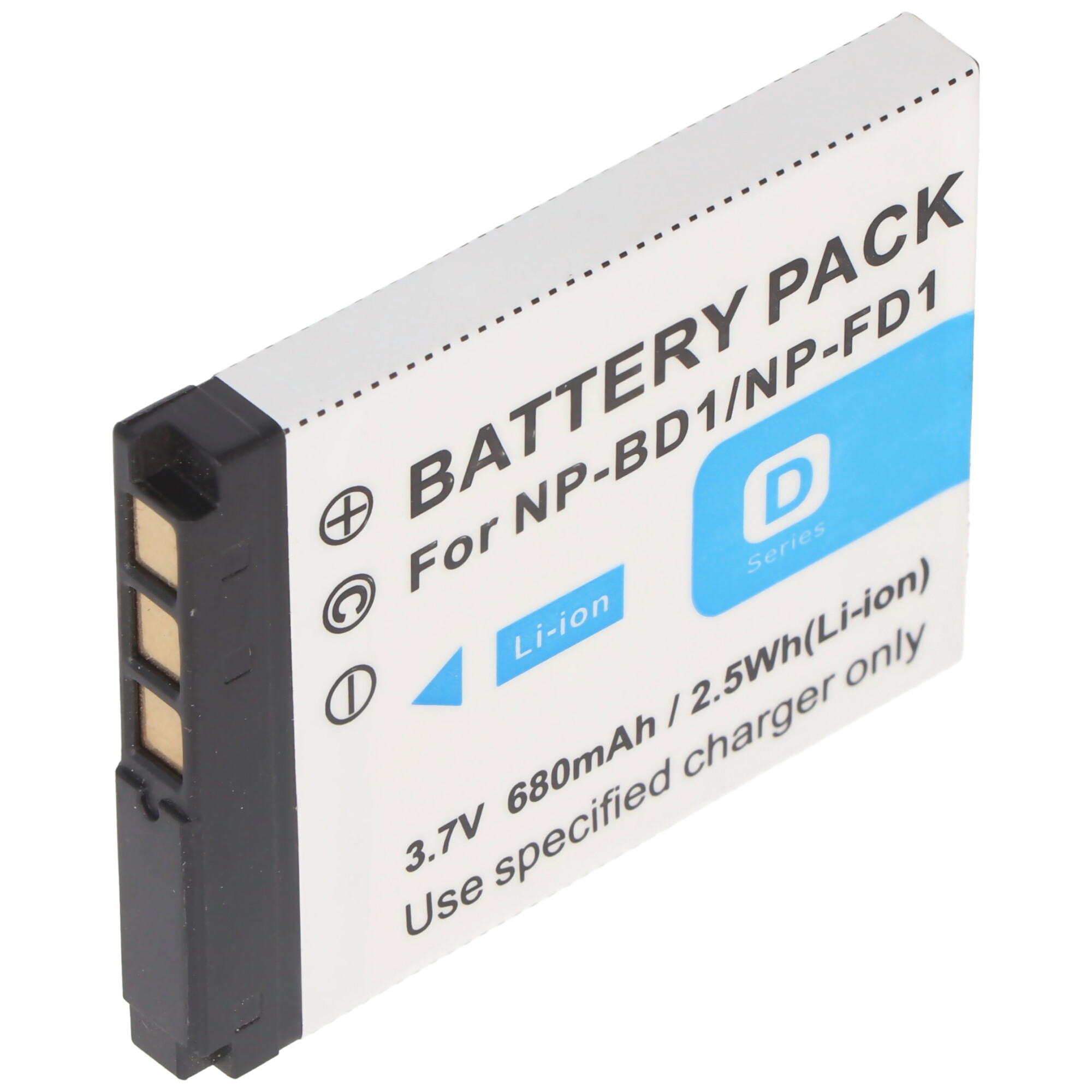 Akkutyp passend für Sony NP-BD1 Akku, NP-FD1, DSC-T2, T200, T70, T75