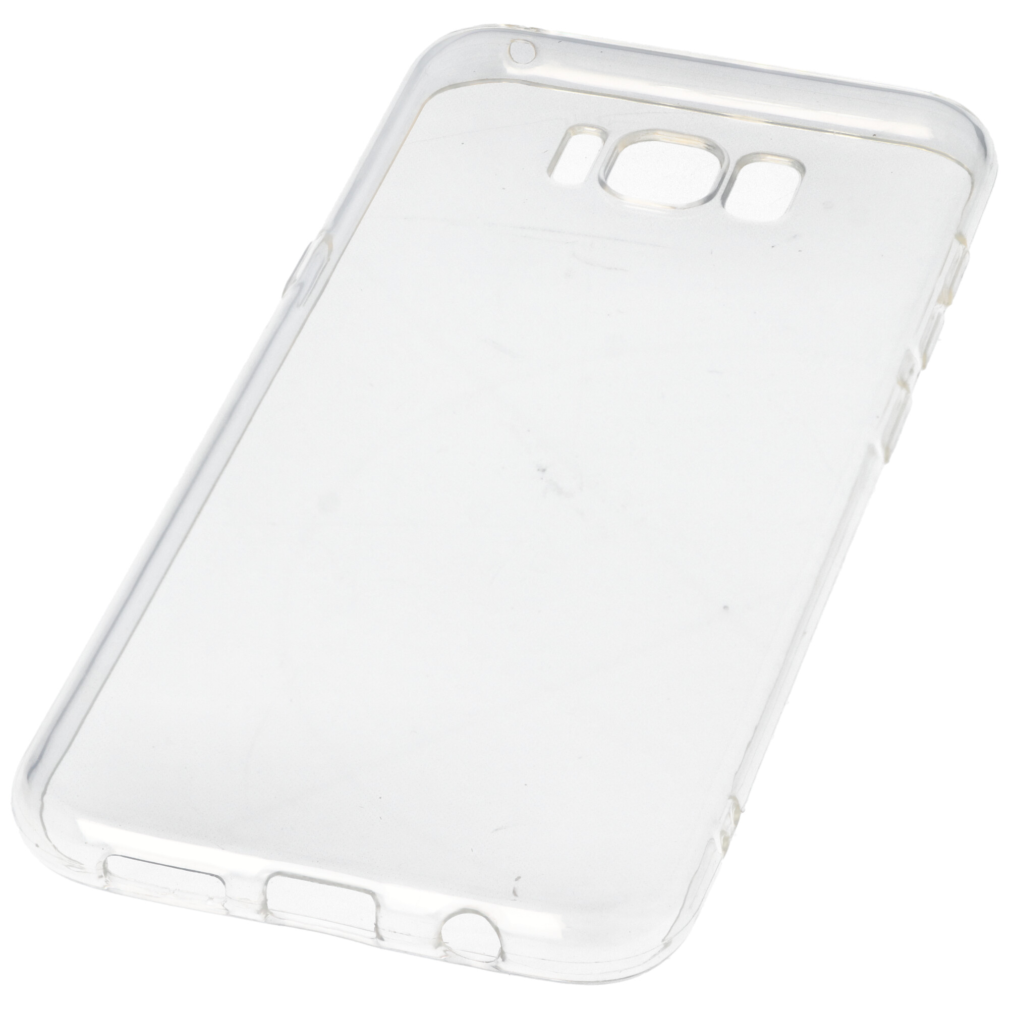 Hülle passend für Samsung Galaxy S8 Plus - transparente Schutzhülle, Anti-Gelb Luftkissen Fallschutz Silikon Handyhülle robustes TPU Case
