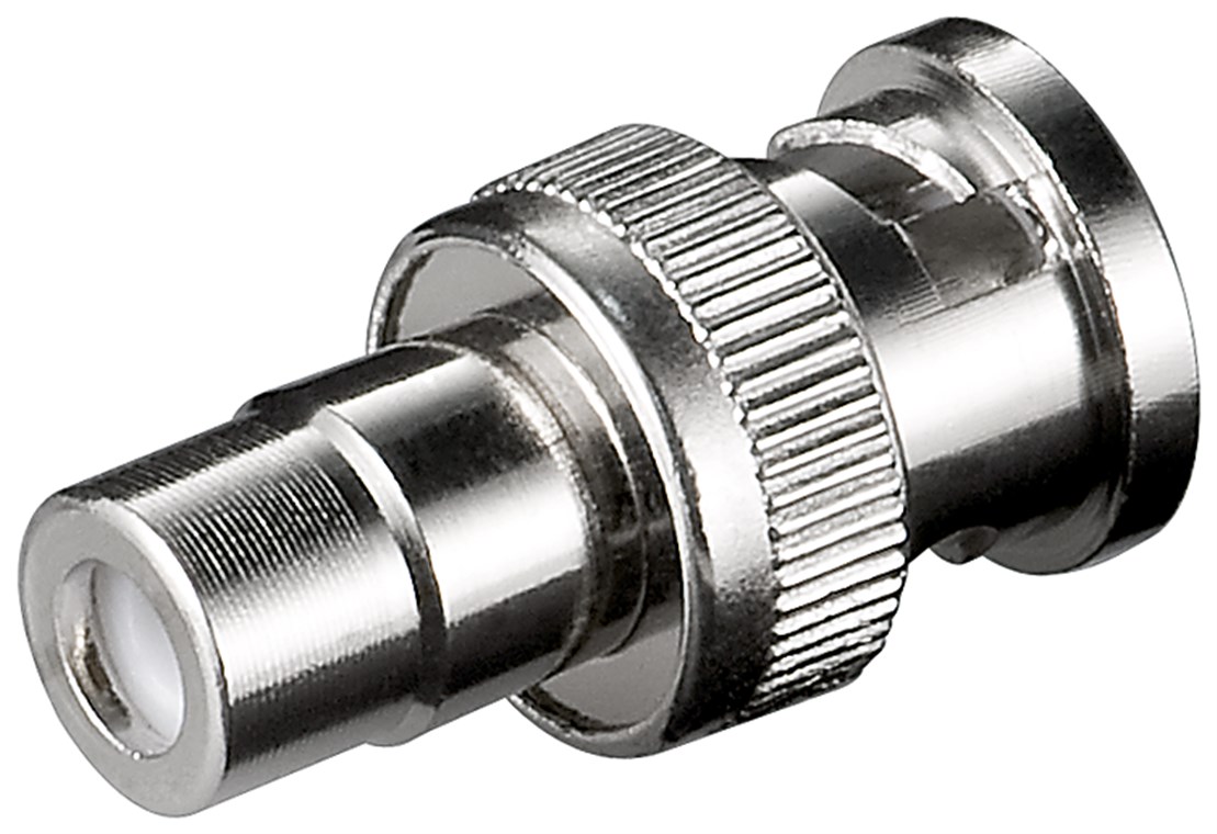 Goobay BNC-Stecker > Cinchkupplung - für RG58/U-Kabel