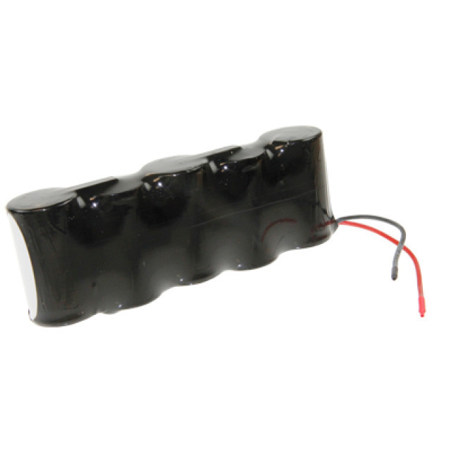 Notbeleuchtungs-Akku F1x5 Saft VNT D mit Kabel 10cm mit offener Litze 6V, 4000mAh
