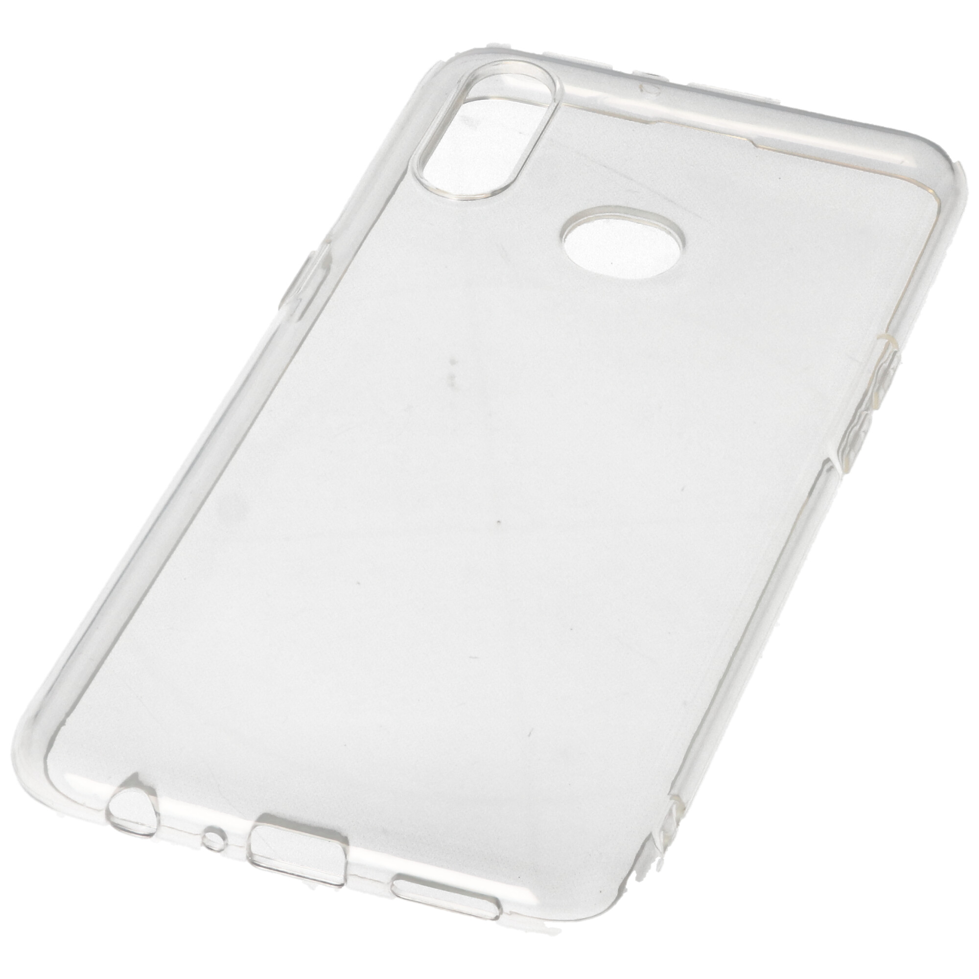 Hülle passend für Samsung Galaxy A10 S - transparente Schutzhülle, Anti-Gelb Luftkissen Fallschutz Silikon Handyhülle robustes TPU Case