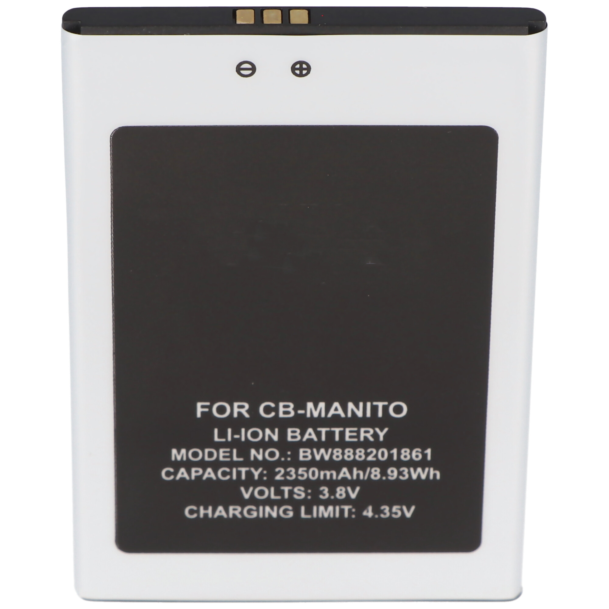 Li-Ion-Akku 2350mAh 3.8V für Cubot Manito Handy, Smartphone, Telefon wie Cubot Manito