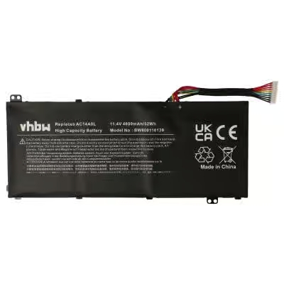 Notebook-Akku passend für Acer Aspire VN7-791 - 4600mAh 11,4V Li-Polymer, schwarz