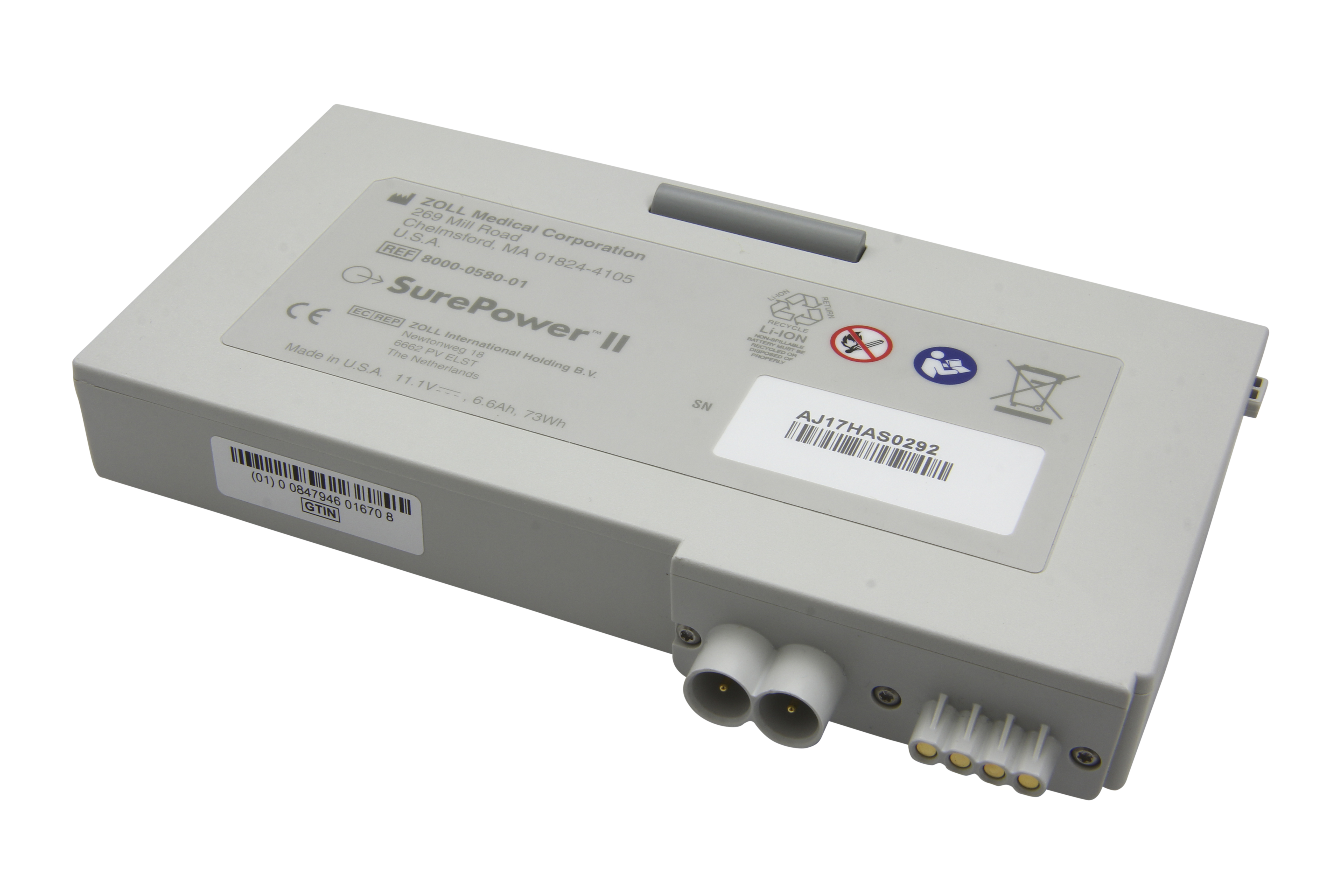 Original Li Ion Akku Zoll Defibrillator X-Serie