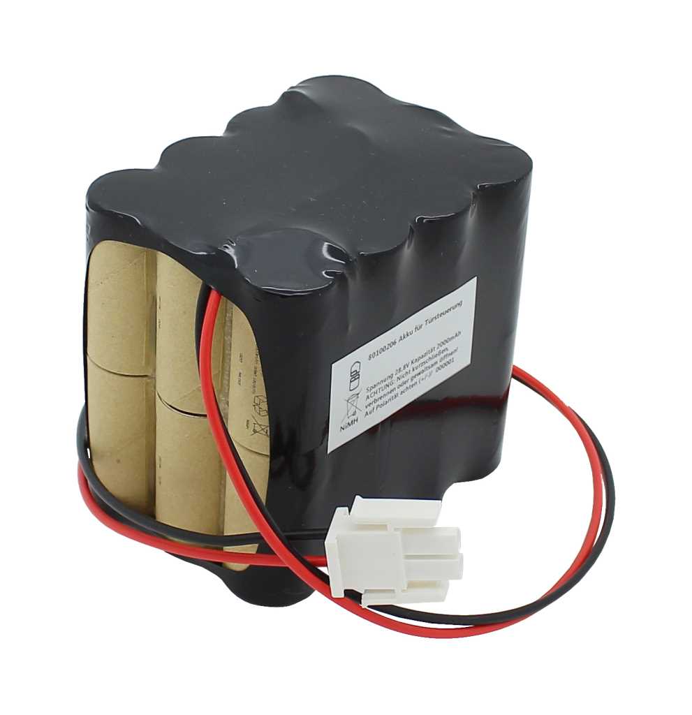 Akku für Türsteuerung NiMH 28,8V 2000mAh passend für Besam RDB 654184
