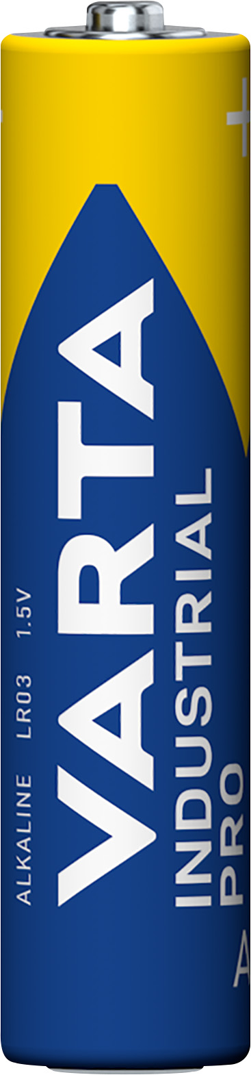 Varta Batterie Alkaline, Micro, AAA, LR03, 1.5V Industrial Pro, Bulk (1-Pack)