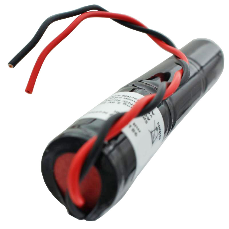 Akku für Notbeleuchtung 3,6 Volt 3000mAh, NiMH Akku, L1x3 Sub-C mit Kabeln