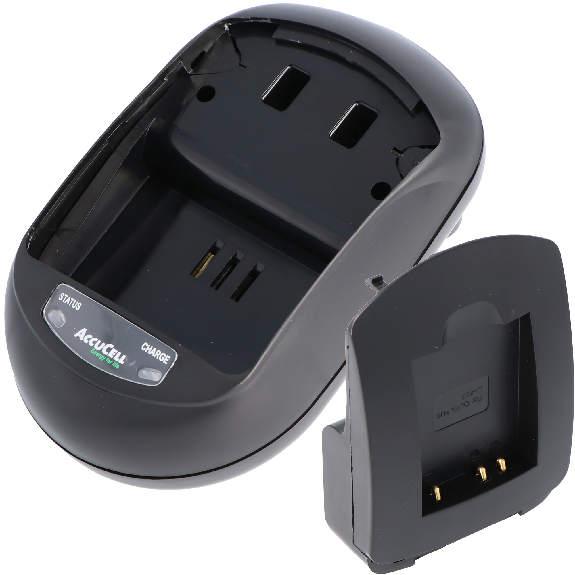 AccuCell Ladegerät passend für Nikon EN-EL10, S200, S500, S510