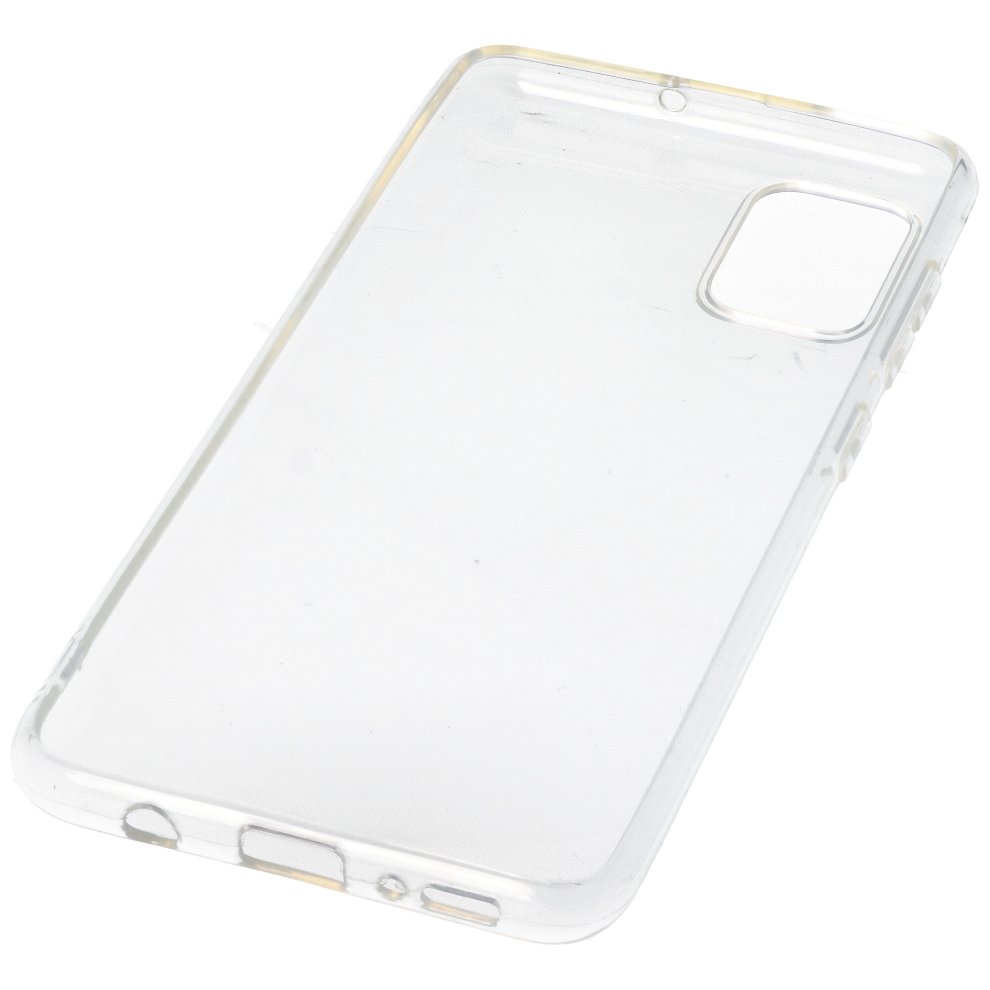 Hülle passend für Samsung Galaxy A51 M405 transparente Schutzhülle, Anti-Gelb Luftkissen Fallschutz Silikon Handyhülle robustes TPU Case