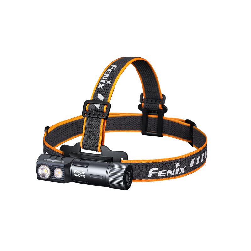 Fenix HM71R Stirnlampe, wiederaufladbare LED Stirnleuchte mit max. 2700 Lumen, acht Leuchtstufen, inklusive 21700 5000mAh Li-Ion Akku