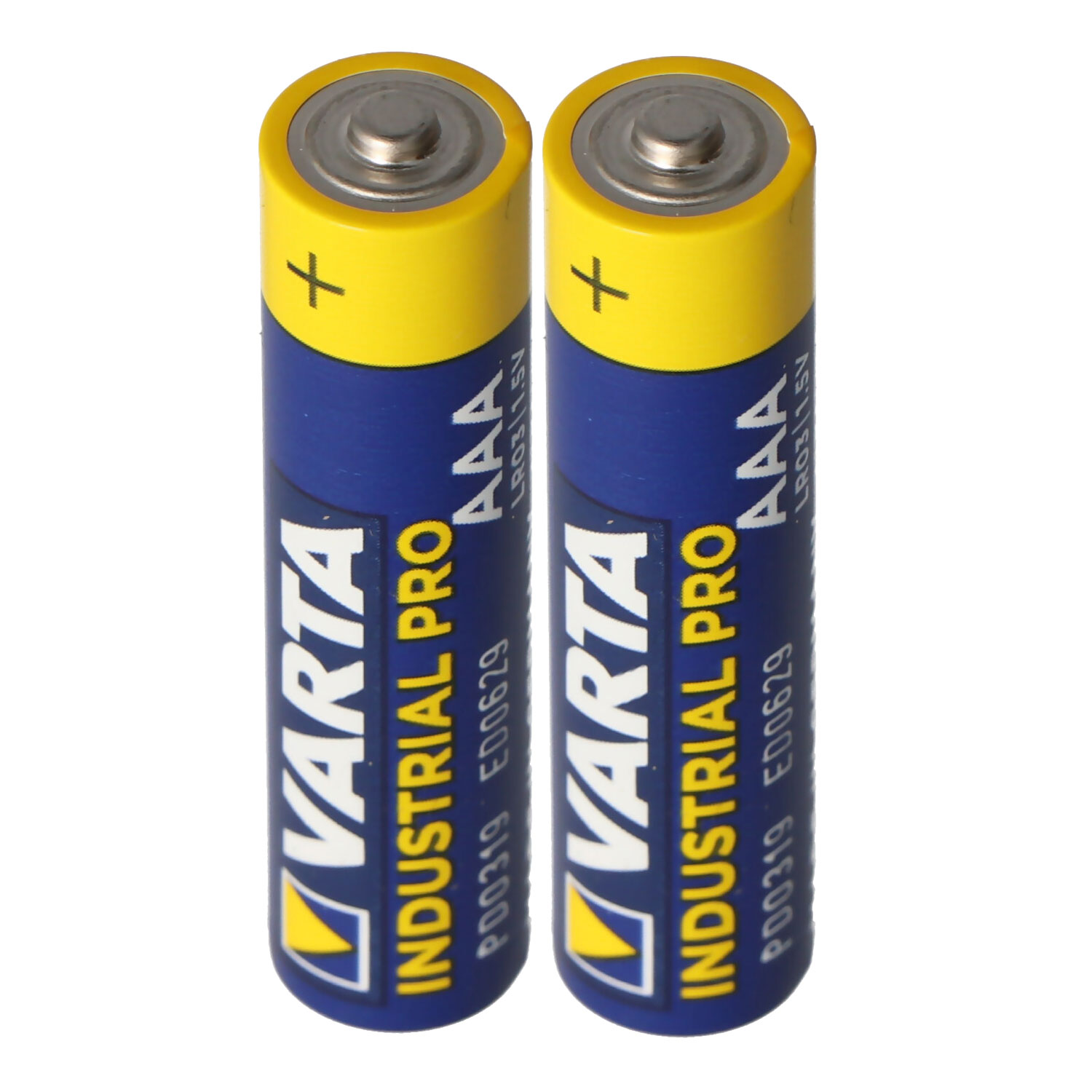 VARTA Industrial Pro Batterie AAA Micro Alkaline LR03 2er Folie Pack