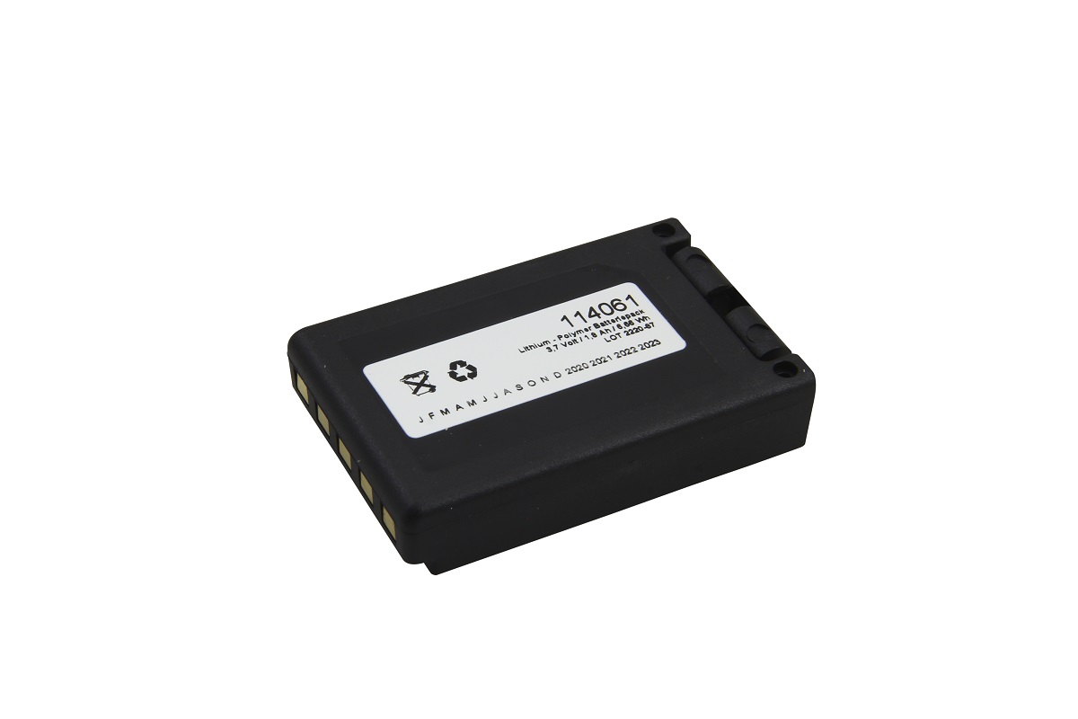 CoPacks Li-Polymer Akku passend für Teleradio Funkfernsteuerung TG-TXMNL D00004-02 22.381.2 - 3,7 V 1800 mAh 66,3x42,2x14,8 mm