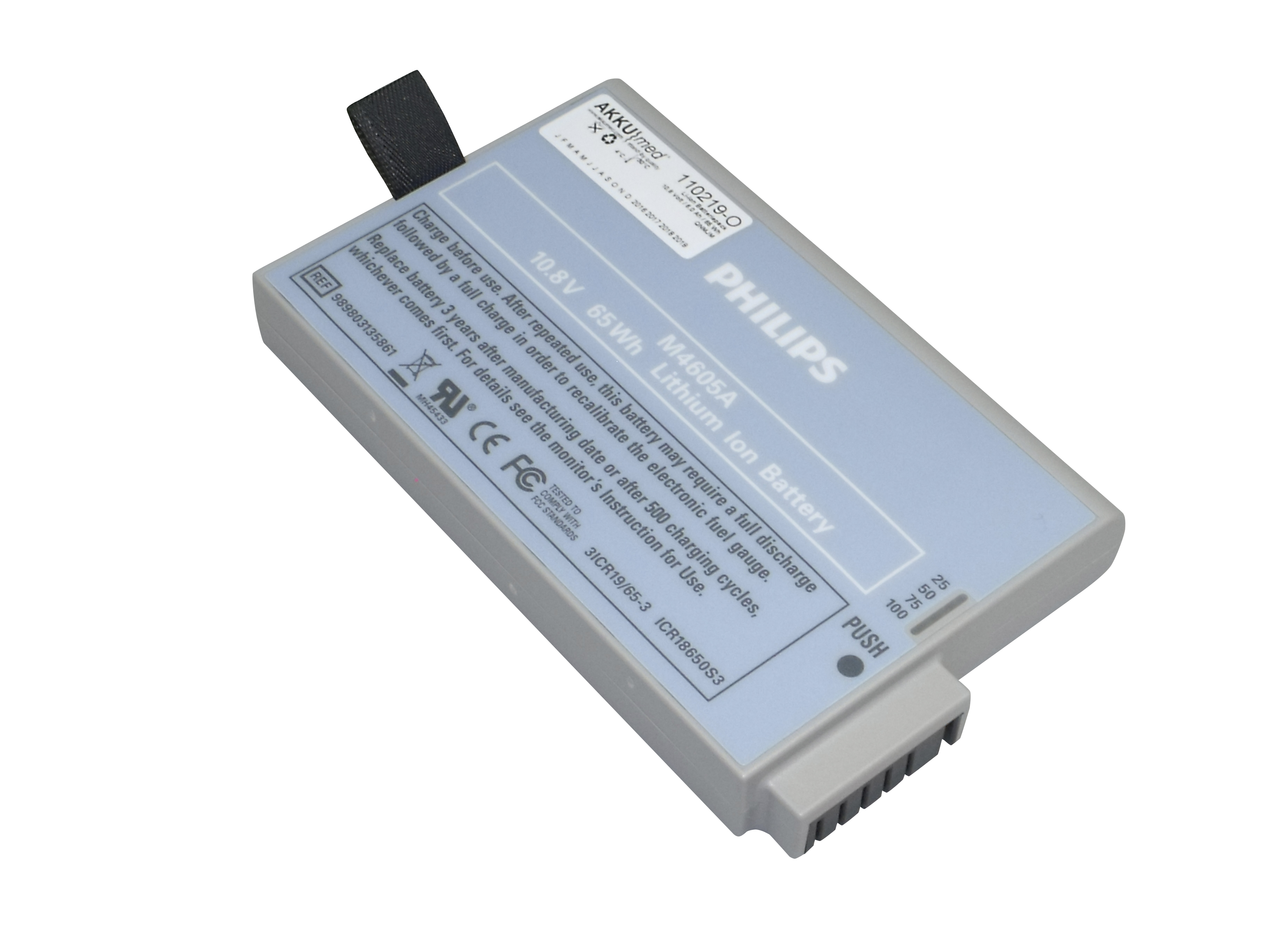 Original Akku Philips MP20, MP30, MP40, Avalon FM20 - Typ M4605A