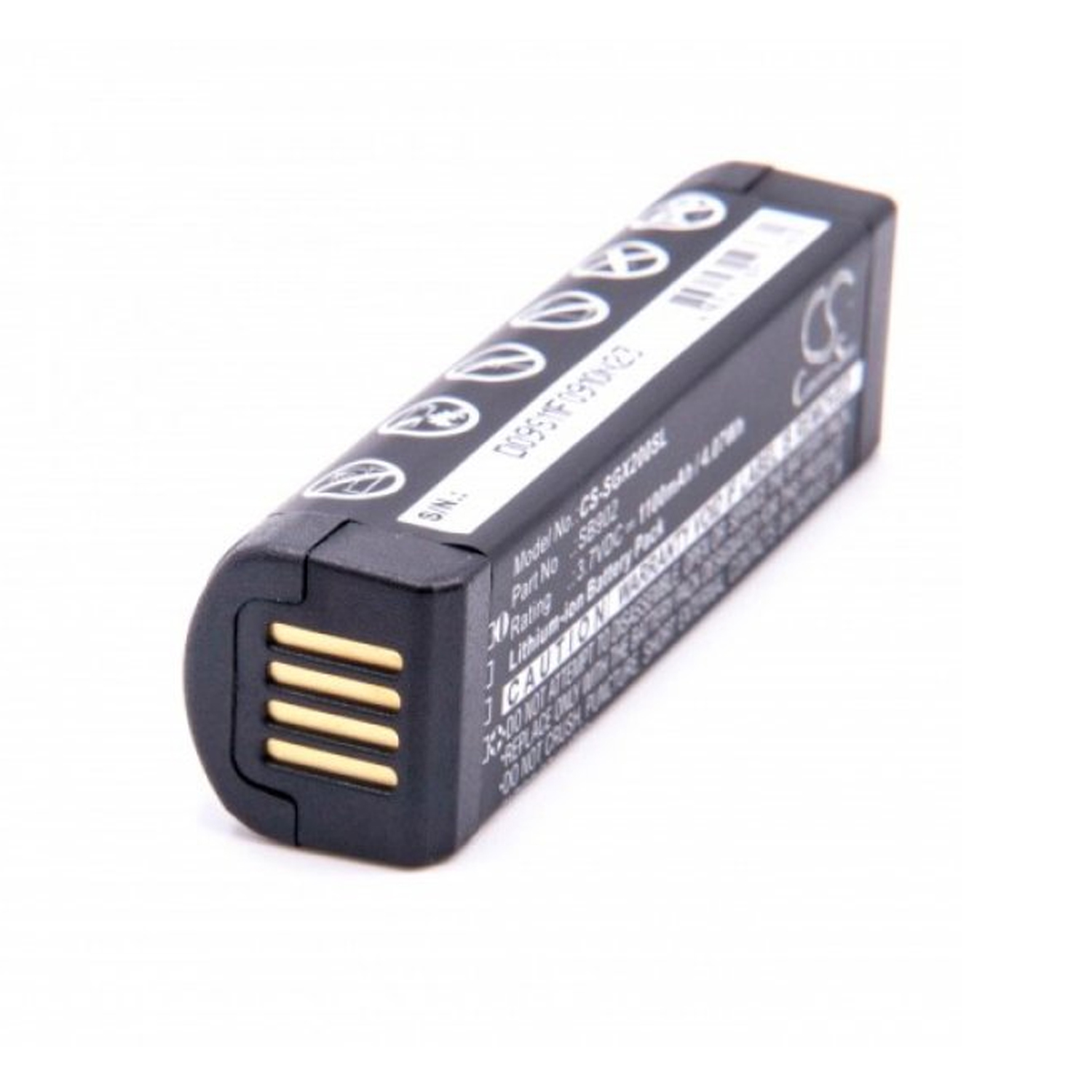 Akku passend für Shure Model SB902 Li-Ion Akku 3,7 Volt 1100mAh passend zu allen GLX-D Hand- und Taschensendern