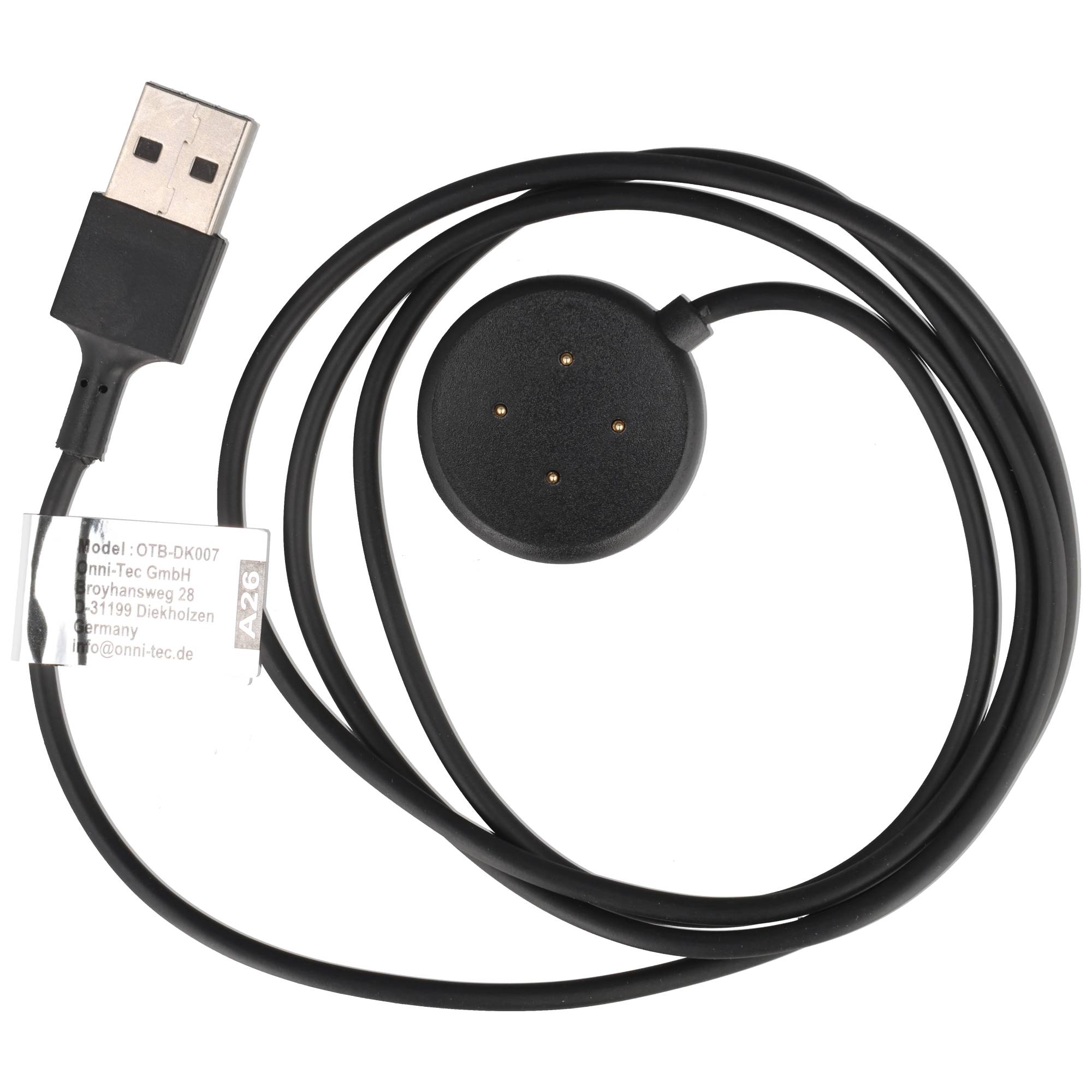 USB Ladekabel - Ladeadapter kompatibel zu Google Pixel Watch 3, Google Pixel Watch 2