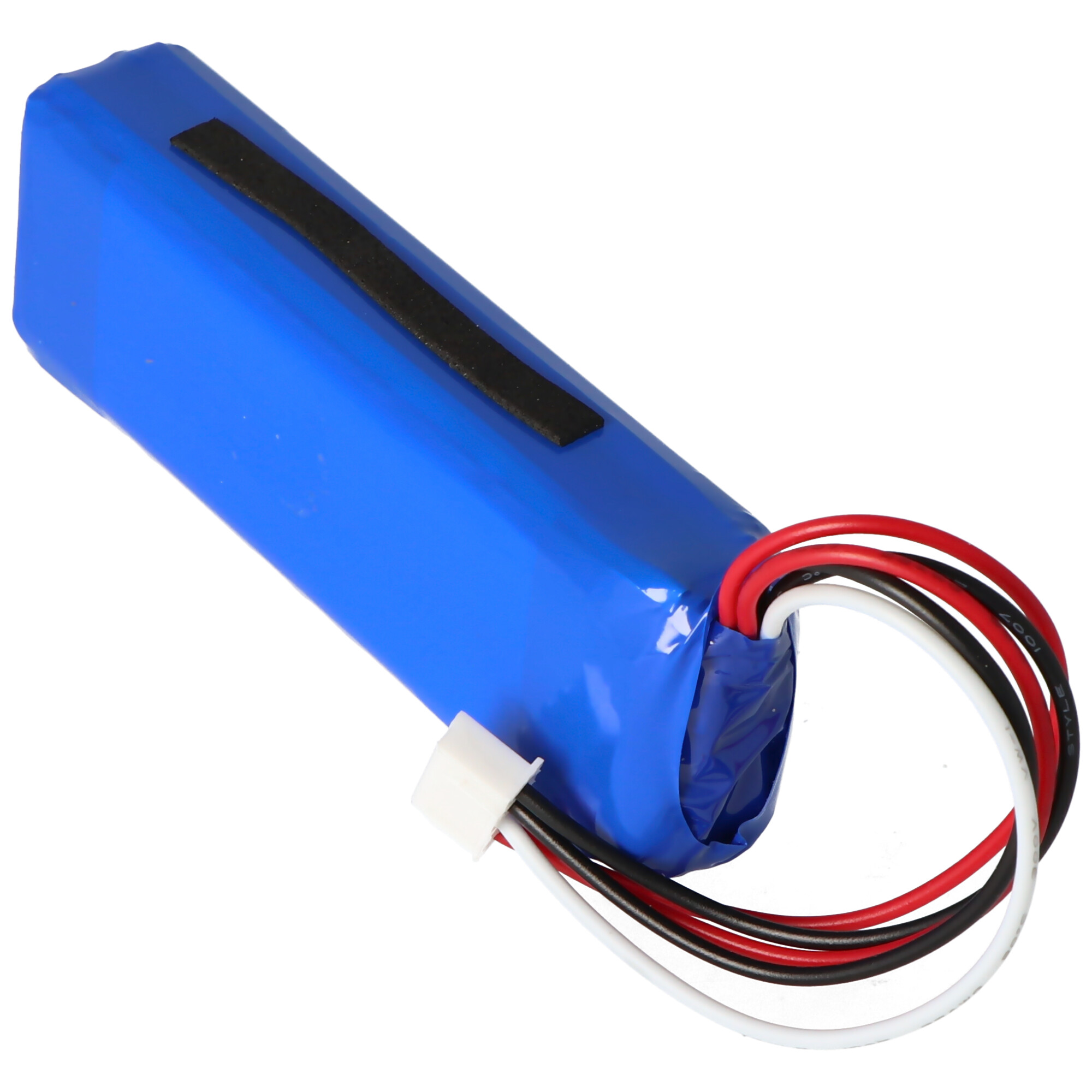 Akku passend für JBL Charge 3 Li-Polymer Stecker und Pinbelegung beachten, 3,7V 6000mAh, 22,2Wh, Stecker vergleichen, ca. 13 x 6 x 5mm