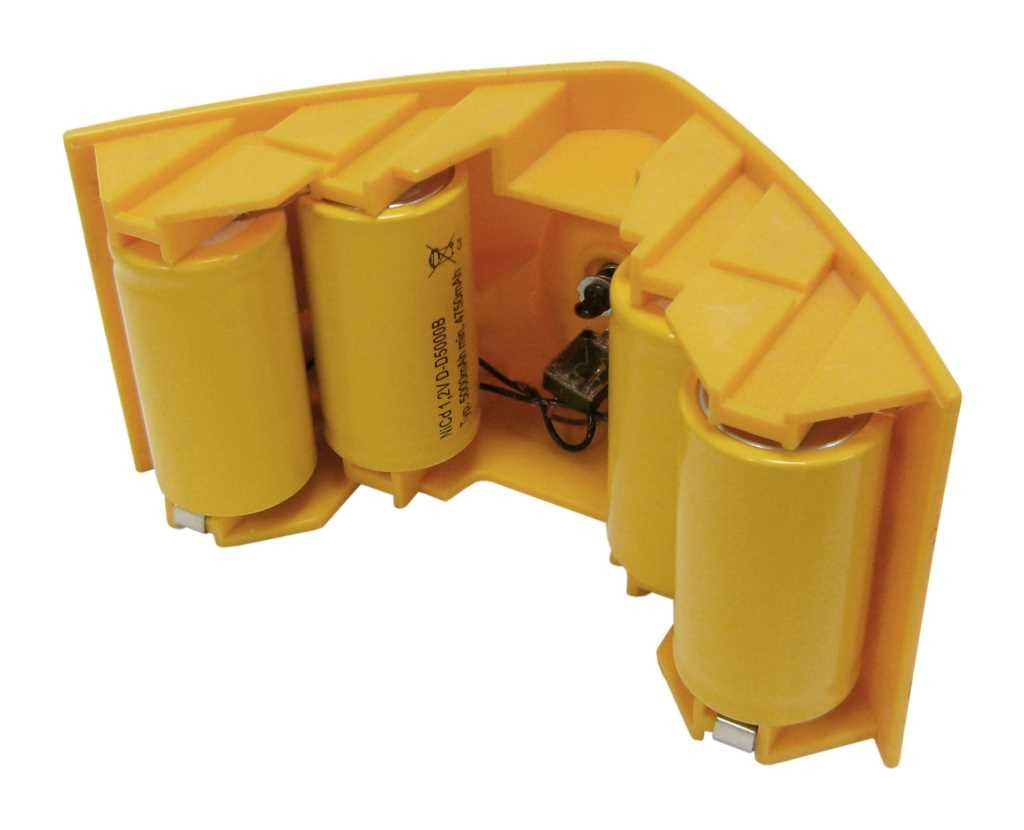 Zellentausch Messgeräteakku NiMH 4,8V 5000mAh passend für Laser Alignment Inc.