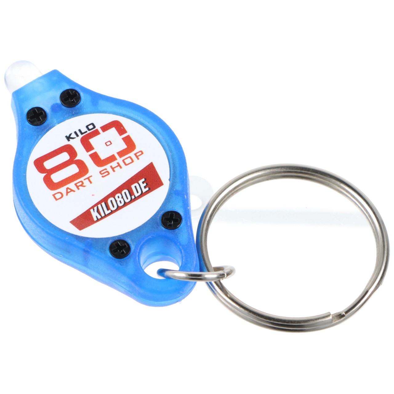 LED-Taschenlampe Mini mit weißer LED, mit Schlüsselanhäger