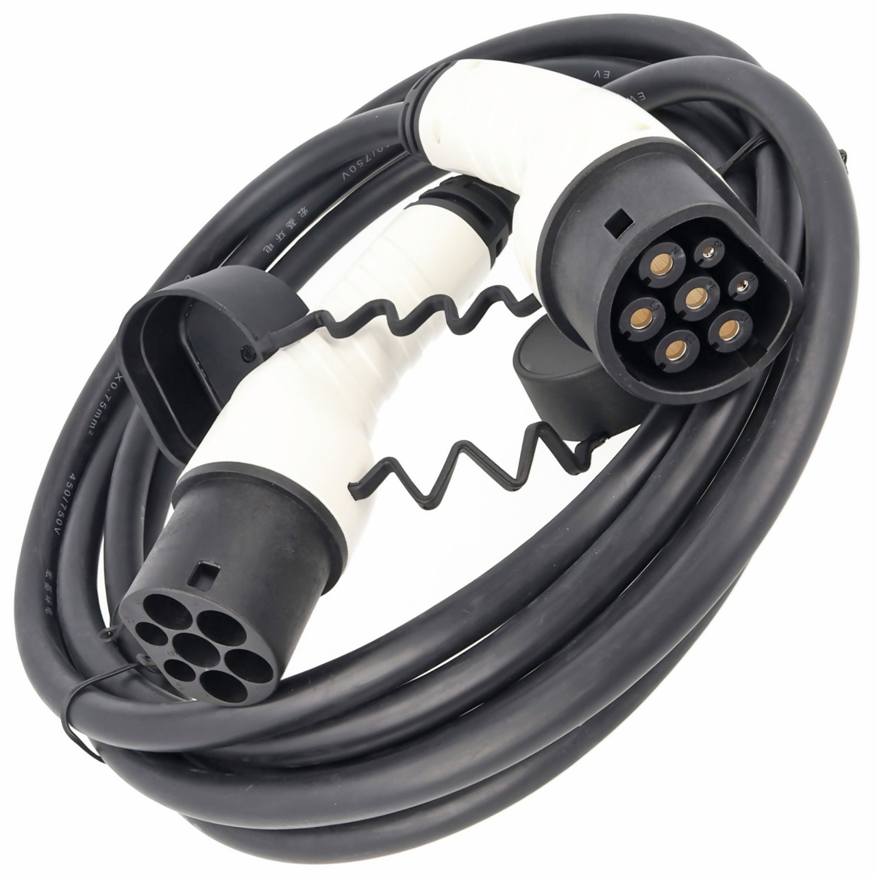 Ladekabel für Elektroautos Anschlussart Typ 2 auf Typ 2 EU Norm 62196 EV charging cable 2KG
