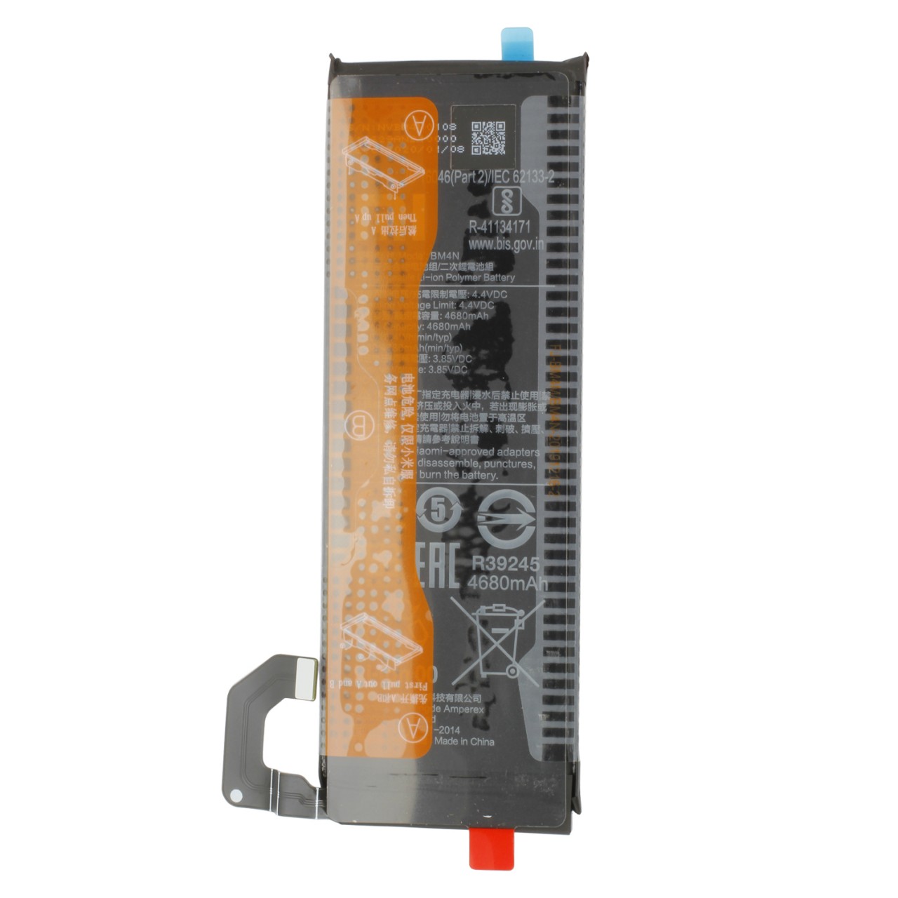 Original Xiaomi Mi 10 5G Akku BM4N – Li-Polymer Ersatzakku 4780 mAh