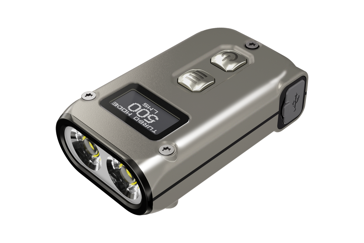 Nitecore Taschenlampe TINI 2 Titanium - 500 Lumen