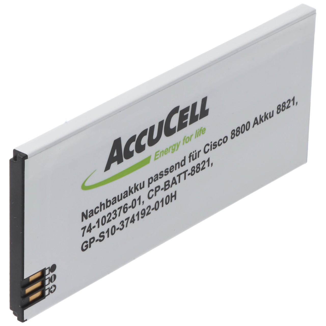 2200mAh Akku passend für den Cisco 8800 Akku 8821, 74-102376-01, CP-BATT-8821, GP-S10-374192-010H