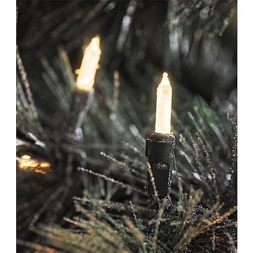 LED Minikette Außen 200 LED warmweiß 6070-100