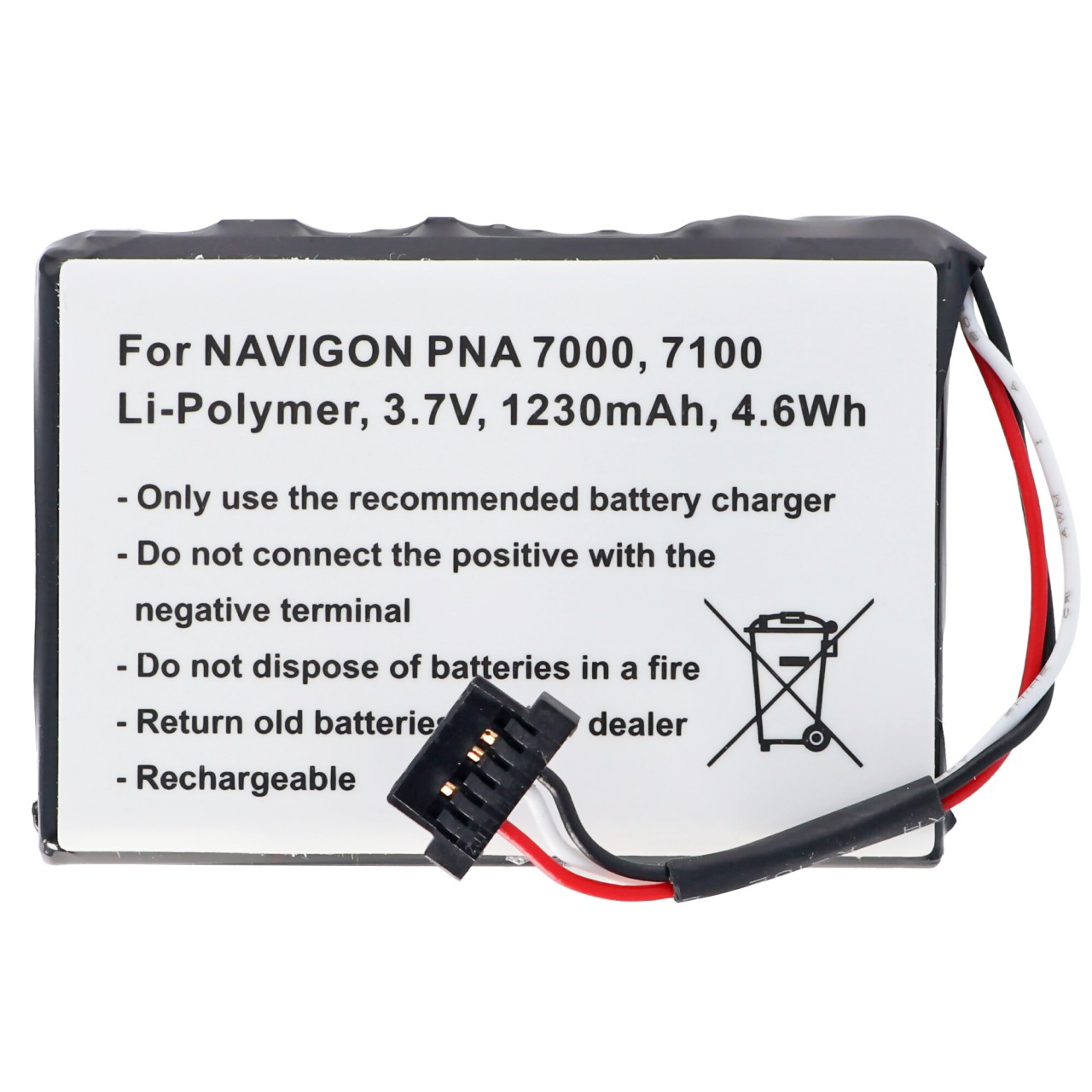 E4MT081202B22, PNA 7000, Navman N20, BP/LP1230/11/A0001U Nachbau Akku