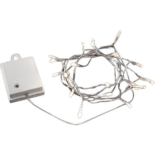 LED Lichterkette trans.20ww LED 3722-103 Timer, batteriebetrieben