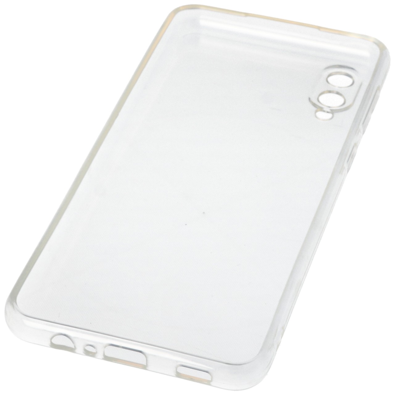 Hülle passend für Samsung Galaxy A02 / M02 - transparente Schutzhülle, Anti-Gelb Luftkissen Fallschutz Silikon Handyhülle robustes TPU Case