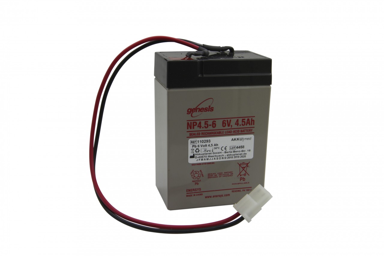 Blei Akku passend für Abbott Ernährungspumpe Flexiflo Patrol CE Konform