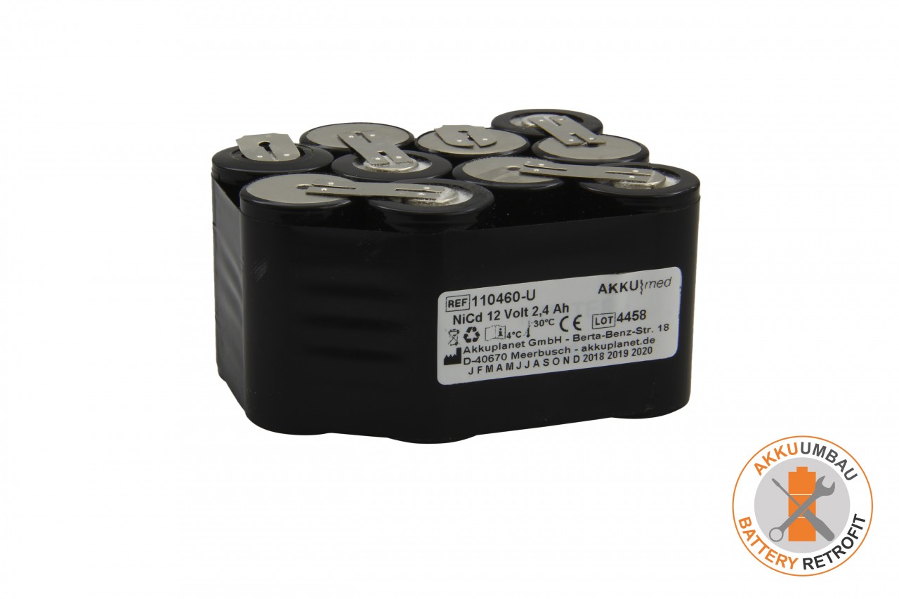 NC Akkuumbau passend für Artema, Innomed Medical Cardio Aid 200B