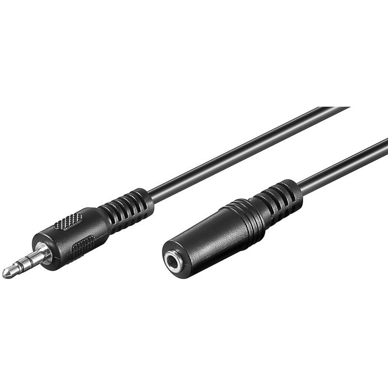 Audio-Video-Kabel 10,0 m 3,5mm Stecker auf 3,5mm Kupplung