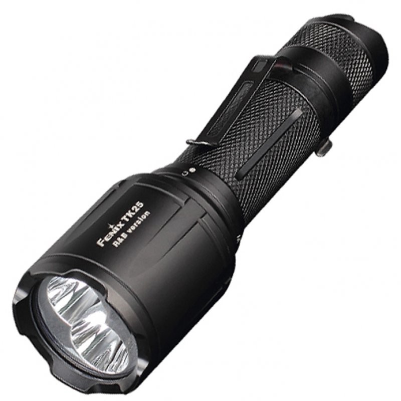 Fenix TK25Red rote und weiße LED Taschenlampe mit bis zu 1000 Lumen