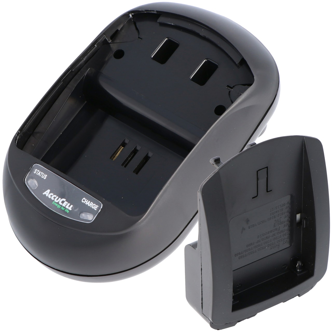 AccuCell Ladegerät passend für Sony DSLR Alpha 100, Sony NP-FM55H