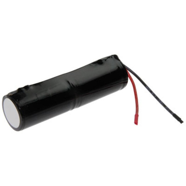 Notbeleuchtungs-Akku L1x2 BlackFox BF-4000DH mit Kabel 10cm mit offener Litze 2,4V, 4000mAh