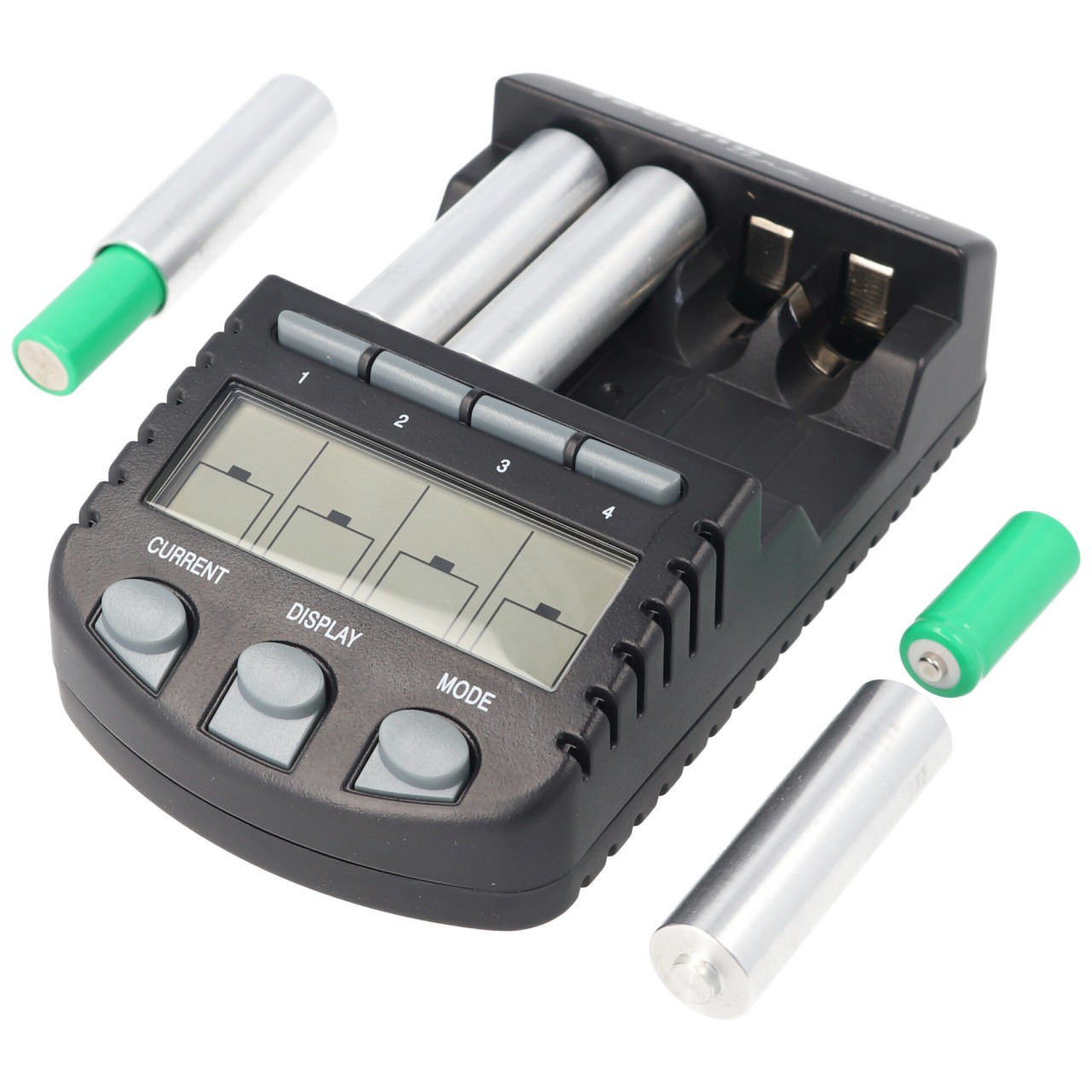 Lady LR1 Size N NiMH Akku, Ladeadapter und LCD Ladegerät 200mAh Ladestrom