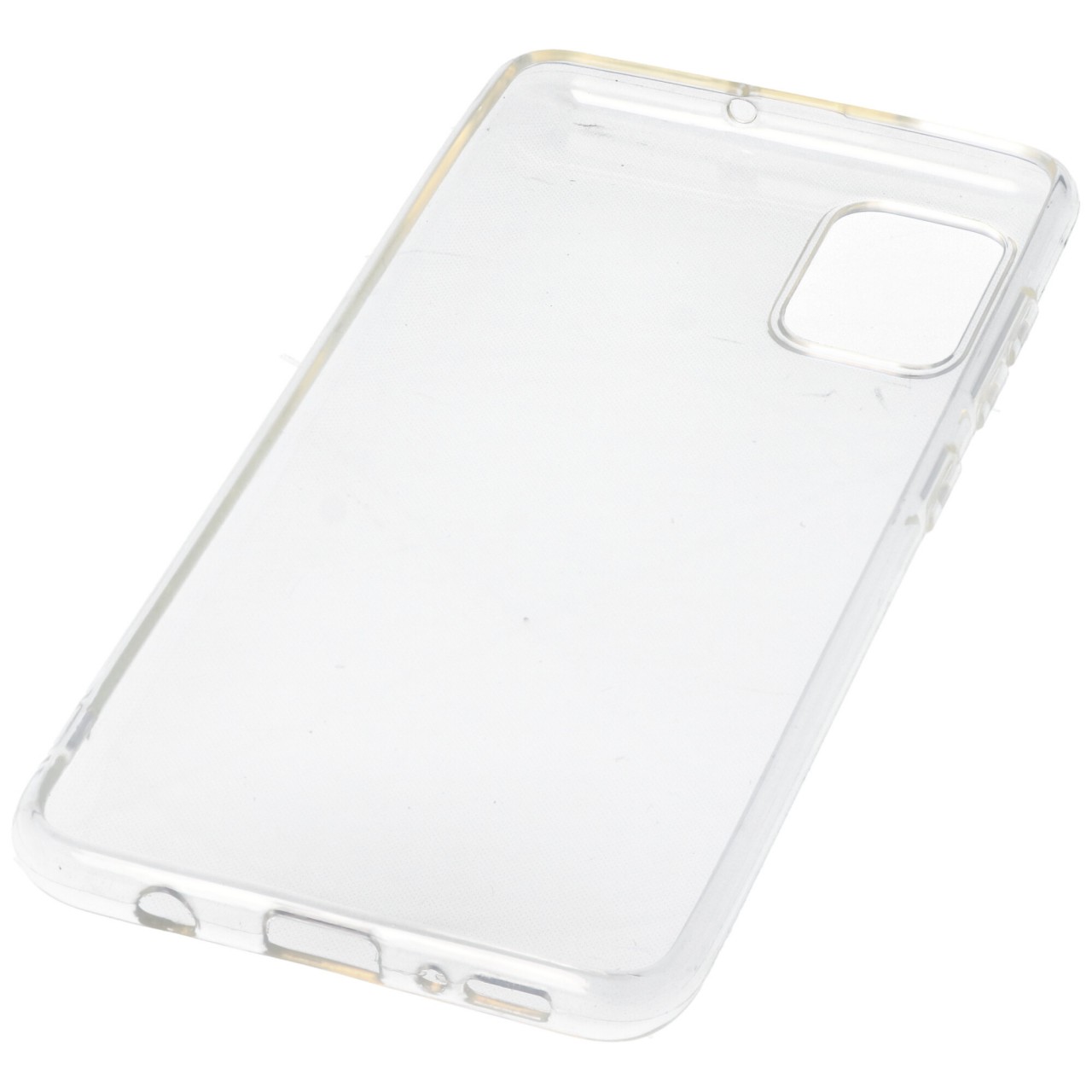Hülle passend für Samsung Galaxy A51 M405 transparente Schutzhülle, Anti-Gelb Luftkissen Fallschutz Silikon Handyhülle robustes TPU Case